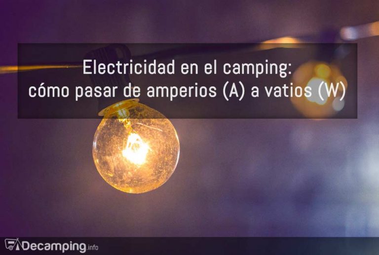 Electricidad en el camping