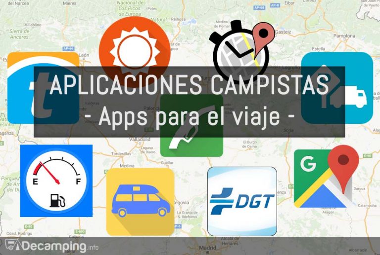 Aplicaciones para campistas: Apps para el viaje