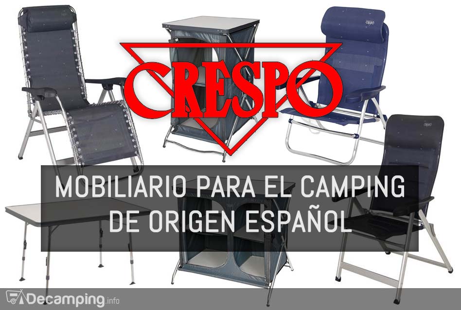 Mobiliario para el camping Crespo